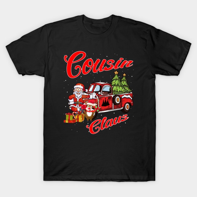Cousin Claus Santa Car Christmas Funny Awesome Gift T-Shirt by intelus
